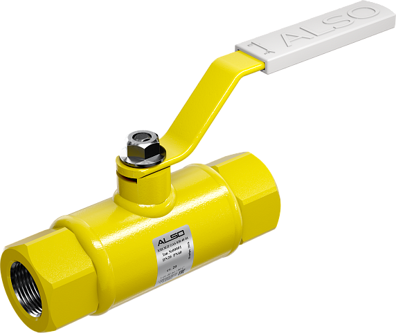 Кран шаровый муфтовый газовый КШ.М.GAS.020.40-01 Ду20 Ру40